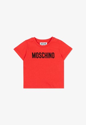 MOSCHINO, Camiseta estampada - red