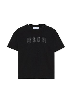 A MANICA CORTA - T-shirt con stampa - black