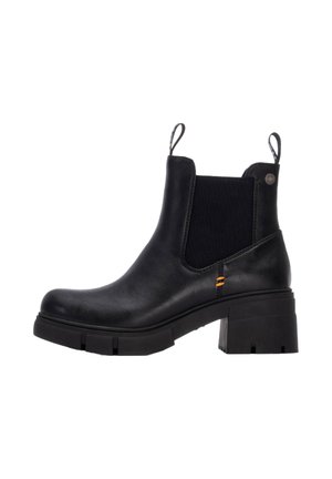 Botines con plataforma - black