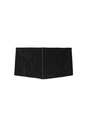 Stradivarius, LACE CORSET BELT - Waist belt - black