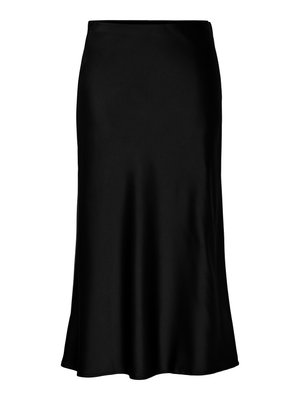 YAS YASPELLA - Falda acampanada - black