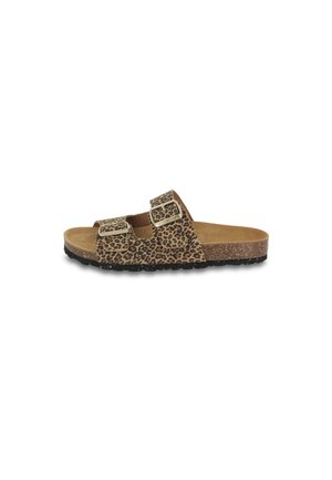 ZATIX SUEDE - Mules - leopard