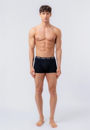 Fila, BOXER 4 PACK - Trunks - black