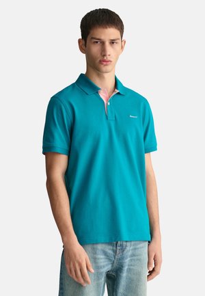 CONTRAST RUGGER - Poloshirt - grün