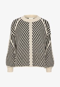 Unausgewählt, beige melange   black