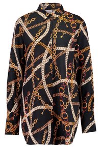 Taifun Hemdbluse - black