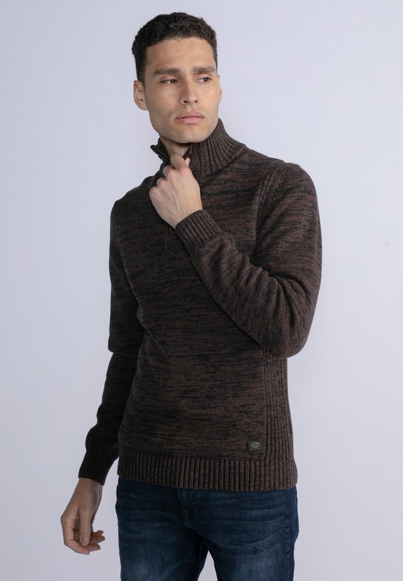 Petrol Industries Strickpullover - seal brown