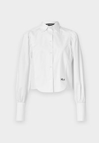 KARL LAGERFELD FASHION SHIRT - Button-down blouse - white