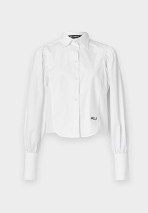 KARL LAGERFELD FASHION SHIRT - Button-down blouse - white