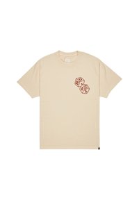HIGH ROLLIN - T-shirt estampada - oatmeal