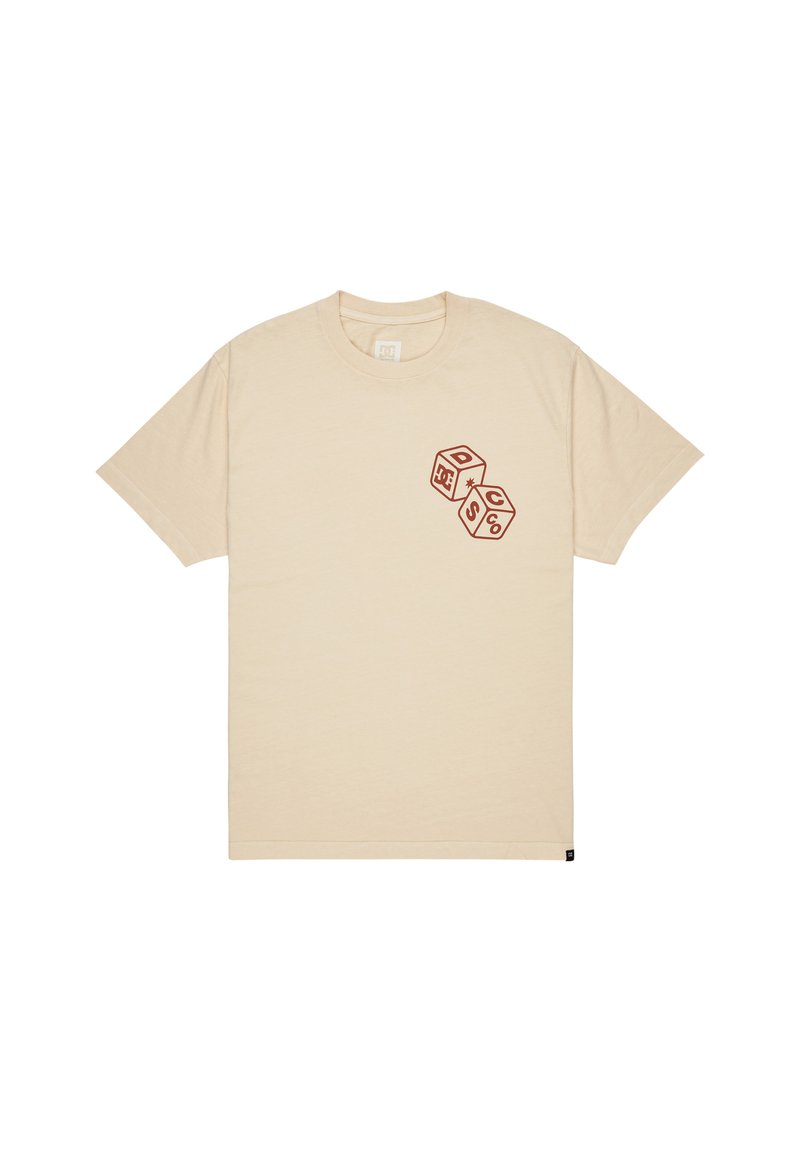 DC Shoes T-shirt print beige
