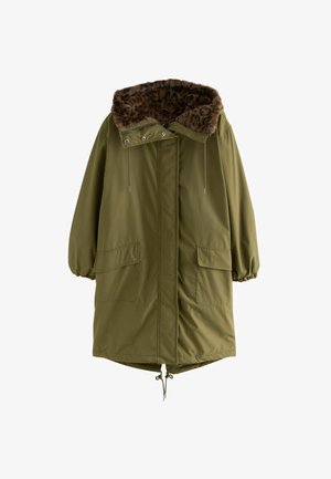 REGULAR FIT - WITH ANIMAL - Žieminis paltas - khaki green