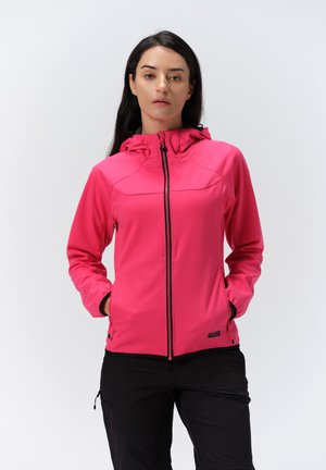 BRADEN - Soft shell jacket - himbeere