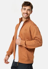 INDICODE JEANS YANIC - Sweatjakke - toffee