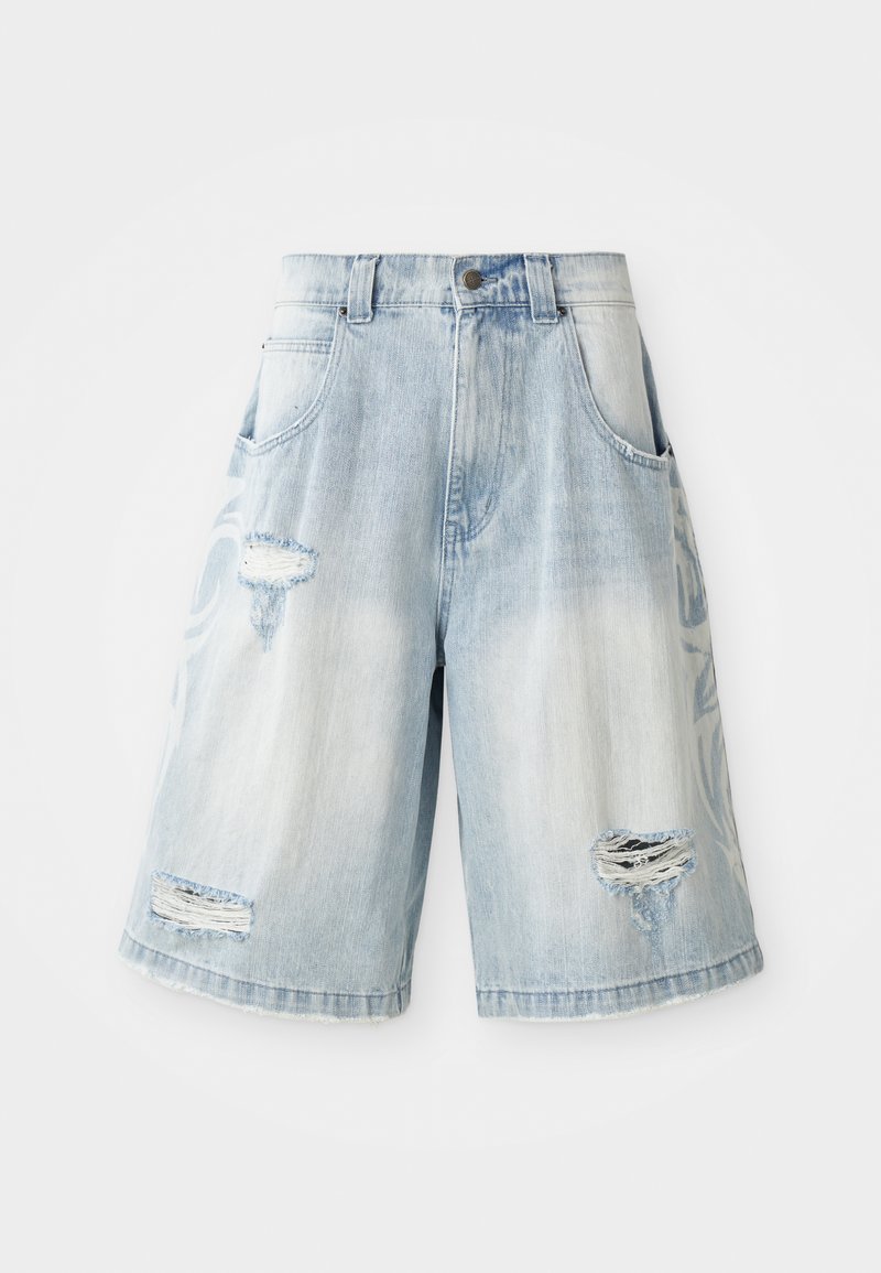 Jaded London Jeansshort blauw denim/bluedenim