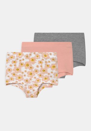 NMFTIGHTS FLOWER 3 PACK - Boxerky - silver/pink