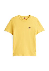 BADGE TEE - T-Shirt basic - yellow dahlia melange