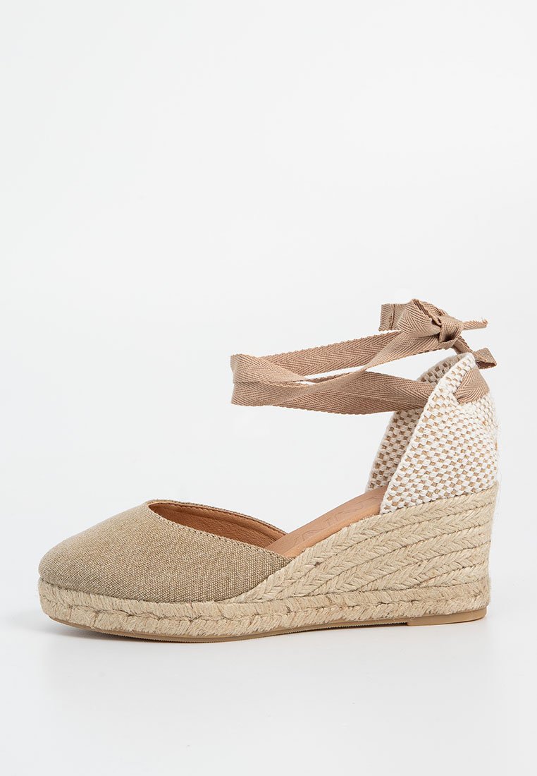 Kanna Sleehakken beige