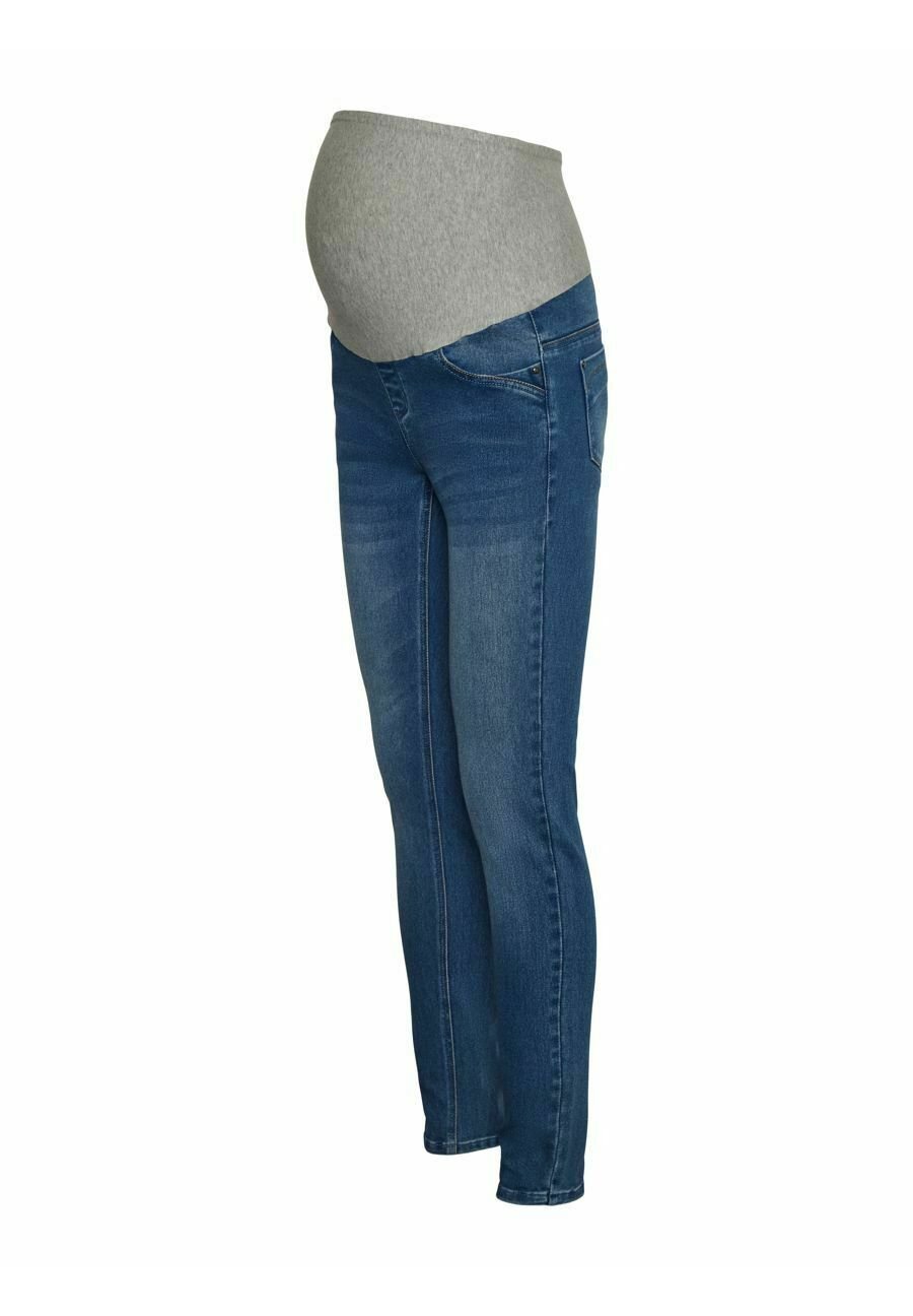 Jeans Slim Medium Mamalicious Per Donna | Vita Media Con Cotone Riciclato