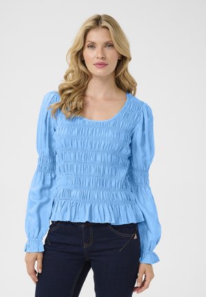 CRHENVA SMOCK - Blūze - silver lake blue