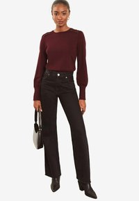Lipsy SCALLOP  PETITE  - Neule - red