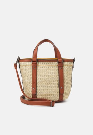 VENJA ZIP TOTE BAG S - Handbag - beige
