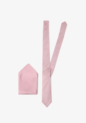 Hechter Paris, HECHTER PARIS KRAWATTE, EINSTECKTUCH SET - Pocket square - rosenholz
