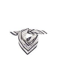 YALE BULLDOG NECKERCHIEF UNISEX - Foulard - ivory/black