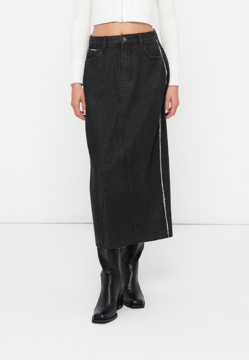 ONLNELIA MW Maxi DNM Tint Rok DOT, Medium Blue Denim/Detail: getint, S