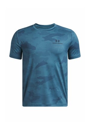 SHORT-SLEEVES UA VANISH PRINTED SS - T-shirt print - wham blue