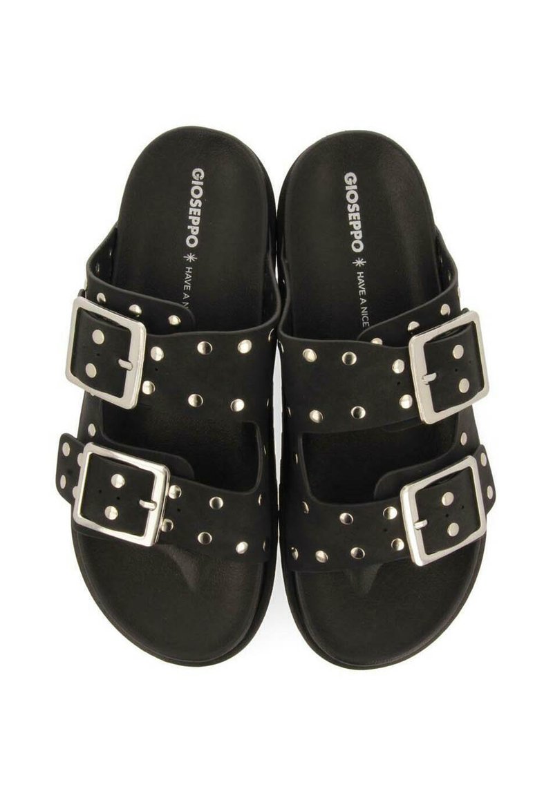 Sandali Donna GIOSEPPO Labin, Color Pelle Con Borchie Decorative, Suola Flessibile, Fodera E Sottopiede In Pelle Sostenibile
