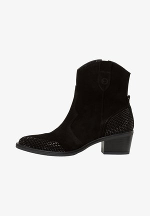 Tamaris, Kovbojské/motorkářské kotníkové boty - black