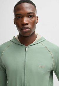 BOSS MIX MATCH - Felpa con zip - light green