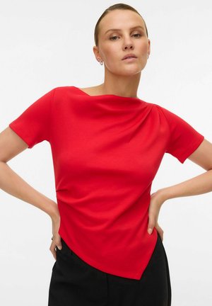 VMNELLI  - T-shirt basique - ribbon red