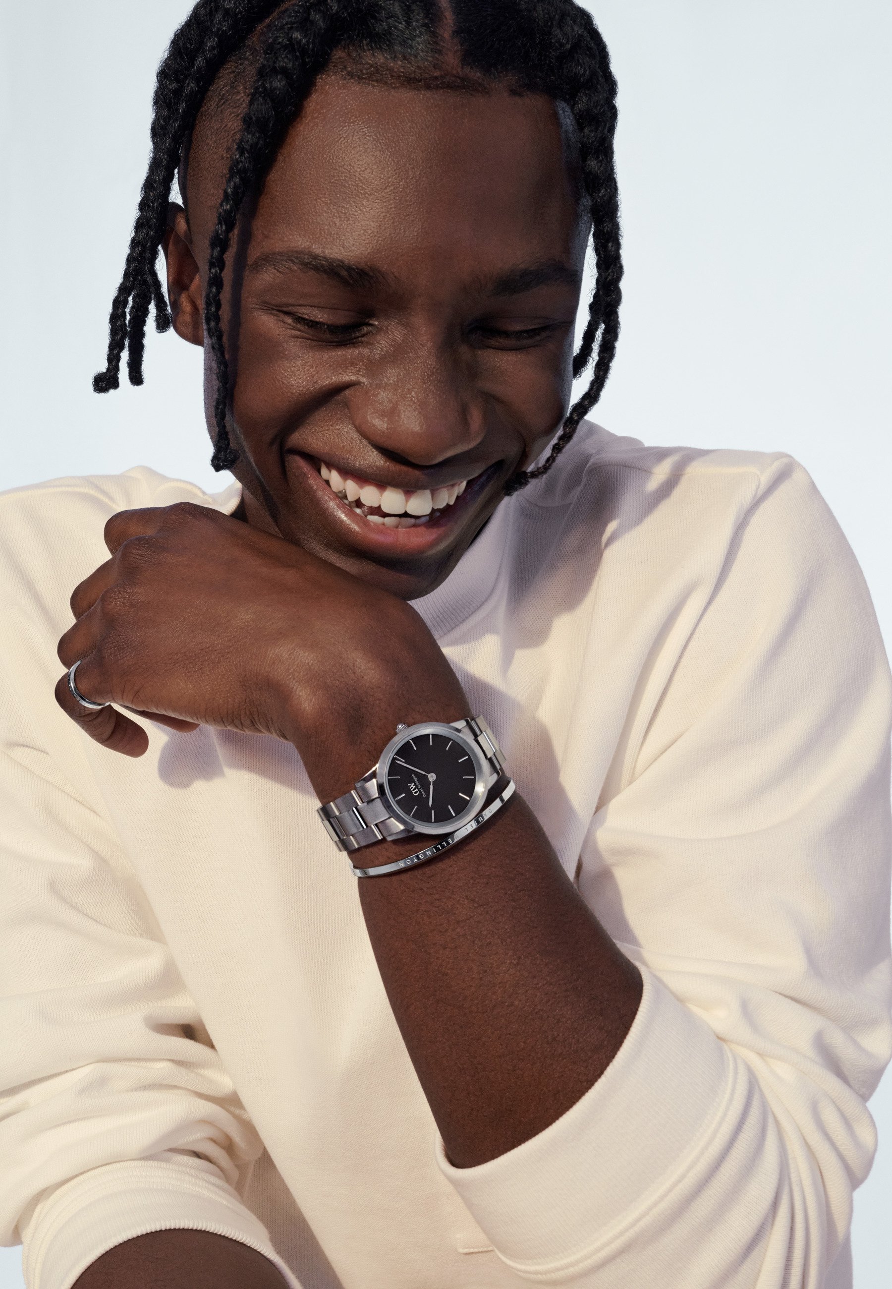 Daniel Wellington ICONIC LINK 36mm - Orologio - silver/argentato - Zalando .it