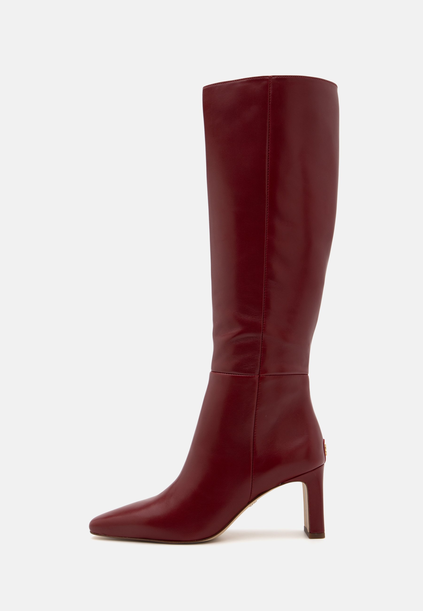 Dunkelrot Reitstiefel Mit Absatz Sam Edelman SYLVIA Stiefel