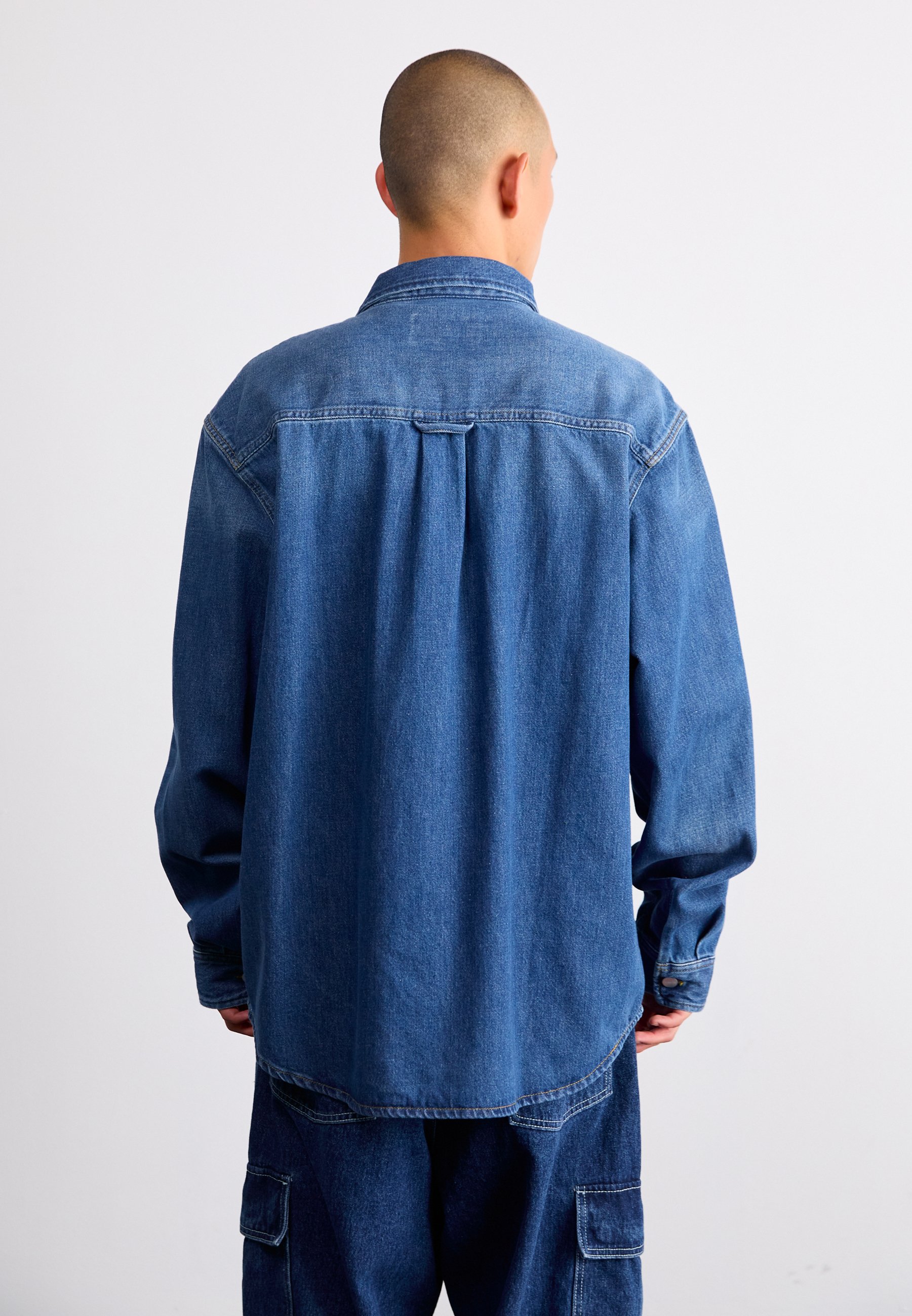 Carhartt WIP HARVEY - Kurtka jeansowa/granatowy - Zalando.pl