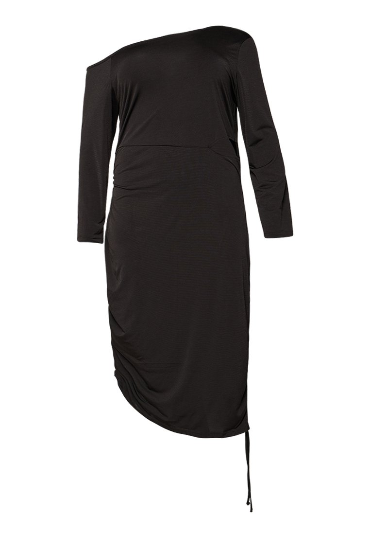 Trendyol Curve Jerseyjurk zwart