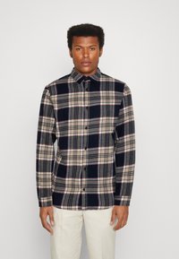 Jack & Jones - FALL CHECK  LS - Skjorte - navy blazer Miniatyrbilde 1