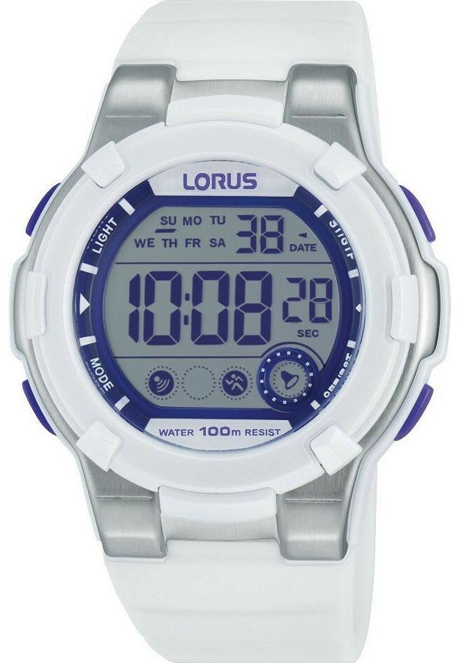 Herren Analoguhren | Lorus Digitaluhr weiß - AJ10268 Herren Analoguhren | Lorus Digitaluhr weiß - AJ10268