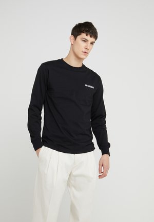 CASUAL LONG SLEEVE - Langærmede T-shirts - black