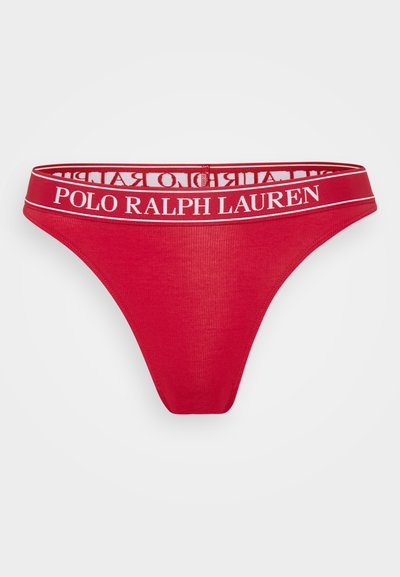 Polo Ralph Lauren MID RISE THONG - Stringi - classic red