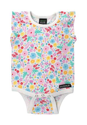 KURZARM FLOWER - Body - weiß