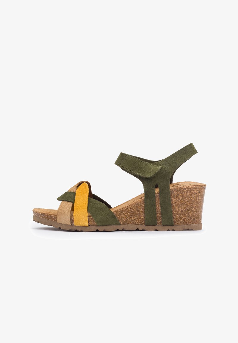 Sandali piatti da donna in pelle con pala - Made in Spain Taglie dalla Sandali piatti da donna in pelle con pala - Made in Spain Taglie dalla