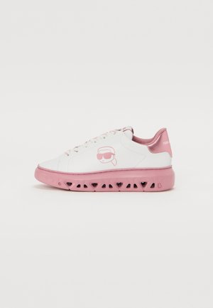 KARL LAGERFELD KAPRI KITE - Trainers - white/pink