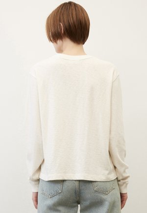 Long sleeved top - pistachio shell