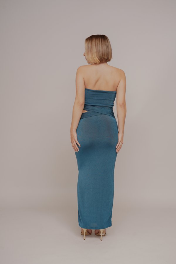 LILIA CUT OUT BANDEAU MAXI DRESS - Cocktail dress / Party dress3