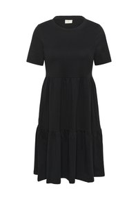 KCJULY - Rochie din jerseu - black deep