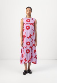 Marimekko - MIGOT UNIKKO - Maxi dress - lilac/red Thumbnail Image 1