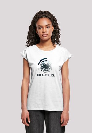 MARVEL AVENGERS SHIELD CIRCUITS - Print T-shirt - white